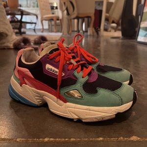 Adidas multi color sneakers